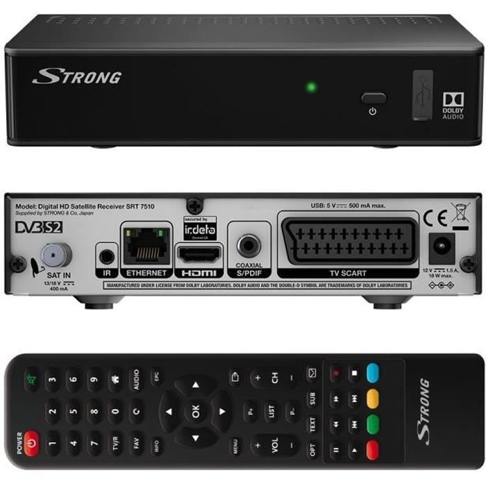 Strong - SRT - Récepteur satellite numérique 1121