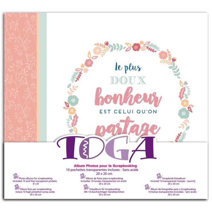 TOGA Album bonheur- 20x20cm