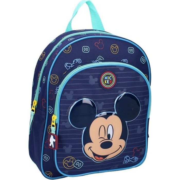 MICKEY MOUSE Sac à dos Be Kind Bleu Enfant