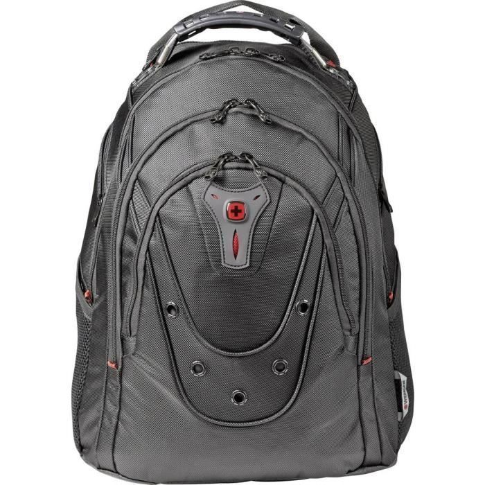 Sac à dos pour ordinateur portable Wenger Ibex Slim Au maximum: 39,6 cm (15,6-) noir