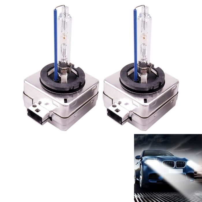 Phare Xénon Voiture 2 PCS D3S 35W 3800 LM 6000K ampoules Xenon HID Lights Lampes DC 12V lumière blanche