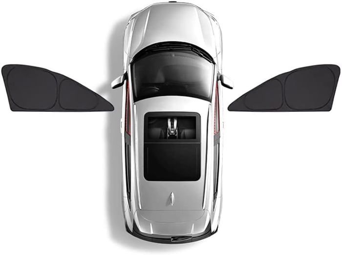 Voiture Vitres LatéRales Magnétique Pare Soleil pour Audi A3 Sportback (8Y) 2021 2022 2023-, Auto Écran Solaire Isolation Respirant Anti-UV intérieurs Accessoires,2Rear