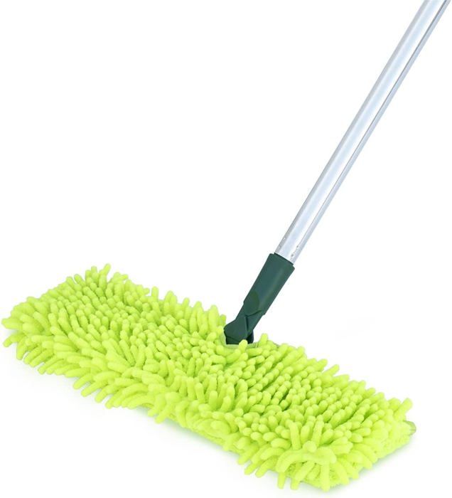 EudoUS Lot De 8 Chaussons Lavables Unisexes En Microfibre Pour Nettoyage Du Sol