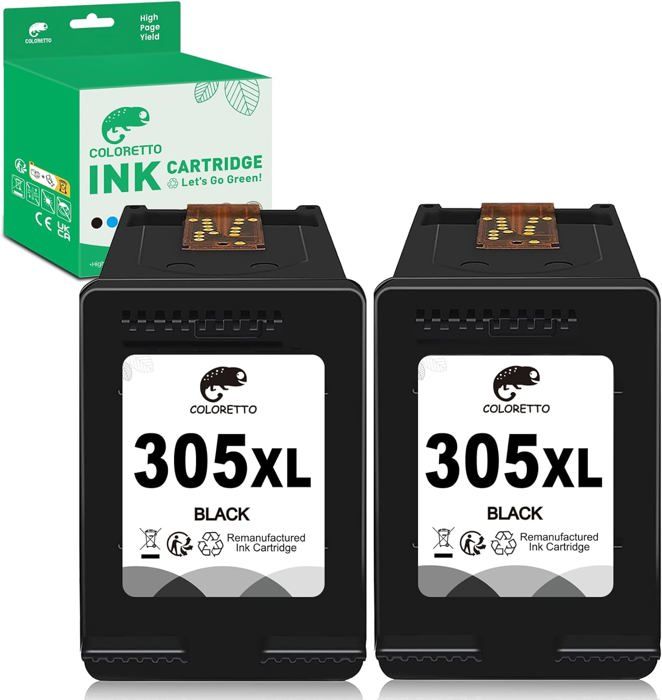305 XL Cartuchos Copatibles Para HP 305 XL Negro Y Color, Alta Capacidad, 305XL Original