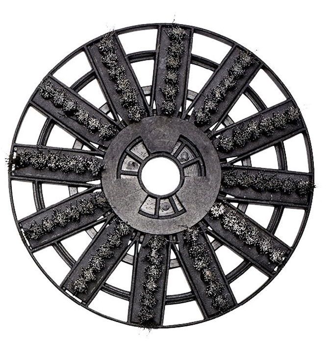 Brosse de meulage 180 mm pour ponceuse girafe abrasive