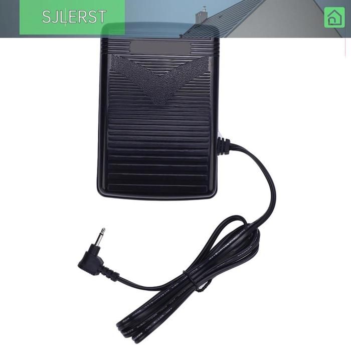 Pédale de machine à coudre robuste et non glissement avec remplacement du cordon dalimentation pour multiple remplacement de la - Sjlerst