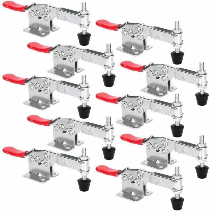 8 Pcs Loquet Bascule En Mtal Capacit De Rtention 100 Kg Sauterelles Rglables Pour Menuiserie YYV - Bricolage