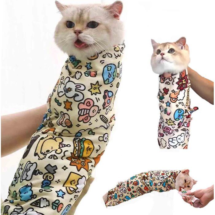 Meilleurs prix pour Sac de Toilettage pour Chat - Ulisem - 55x55 cm - Anti-Morsure - Anti-Griffures - Sécurisé