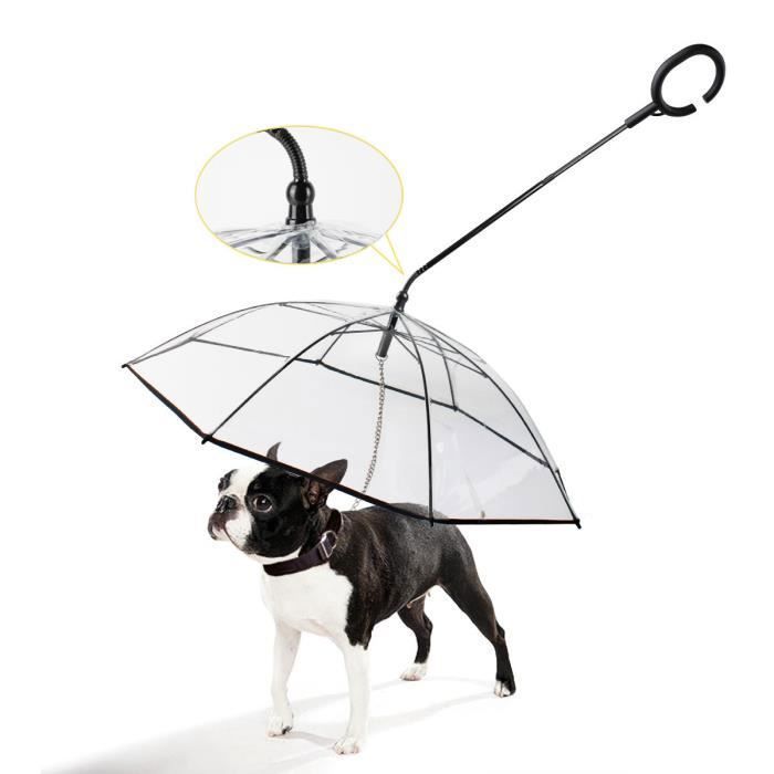 Meilleurs prix pour Parapluie pour chien - Leytn - Avec laisse - Protection pluie et neige
