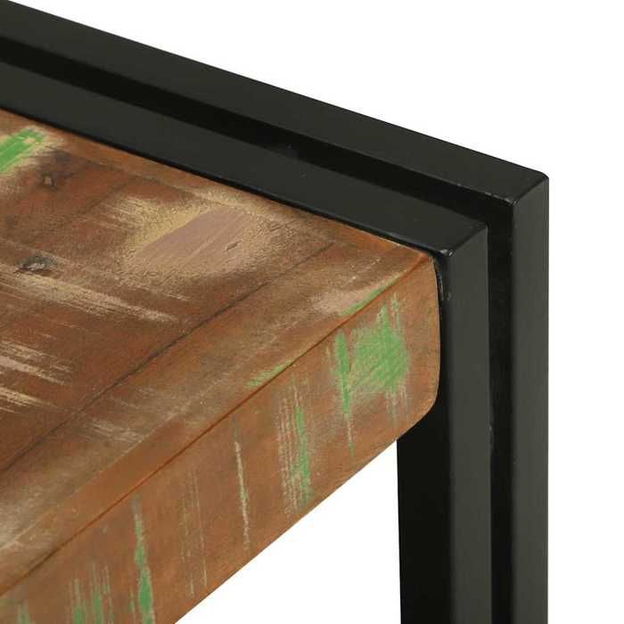 NEUF Table à café élégantePetit Table basse Multicolore 120 x 50 x 38cm Bois Recyclé Solide FR00_21974584683