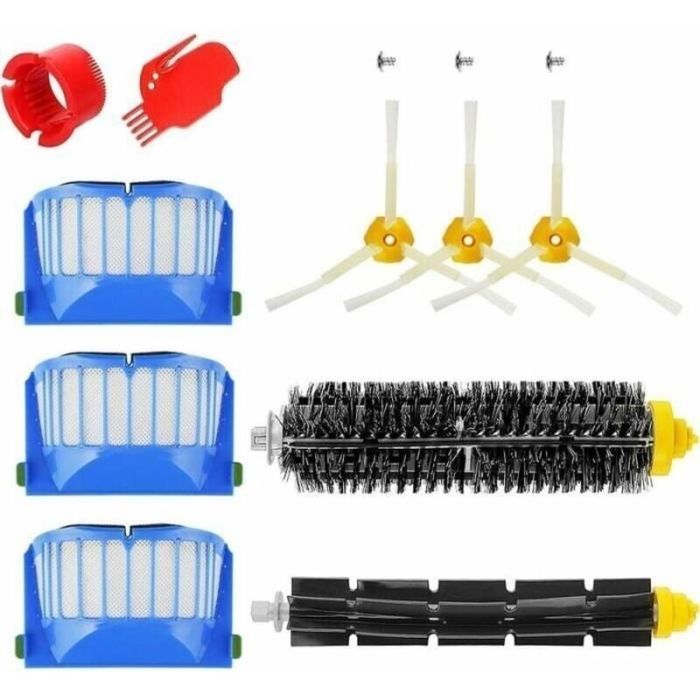Kit accessoires Roomba - 10 pièces Haute résistance - Aspirateur robot - Série 600