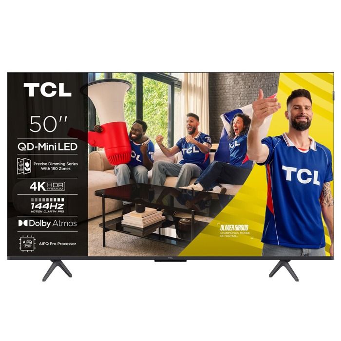 TV LED Tcl QD Mini LED 50C69K 127 cm