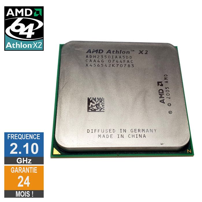 Acheter Processeur AMD Athlon 64 X2 BE-2350 2.10GHz ADH2350IAA5DD AM2 0.512Mo Reconditionné - 14,21 € Processeur AMD Athlon 64 X2 BE-2350 2.10GHz ADH2350IAA5DD AM2 0.512Mo Reconditionné - Advanced Micro Devices reconditionné disponible sur Cdiscount Seconde Vie