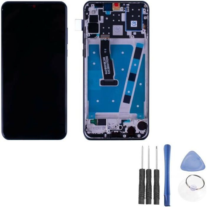 ecran tactile de remplacement avec kit de reparation pour huawei p30 lite noir cdiscount telephonie
