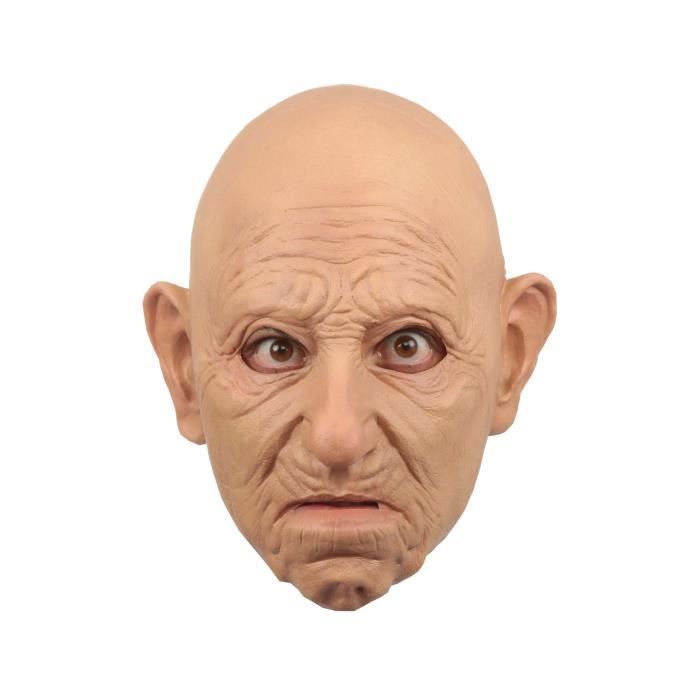 Masque En Latex De Vieillard Pâle Pour Votre Fête De Carnaval Ou Halloween.  Une Grande Sélection De Masque En Latex, De - Cdiscount Jeux - Jouets