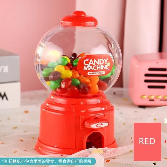 Mini machine à bonbons, distributeur de boules à bulles, jouet de banque de  pièces Excellent