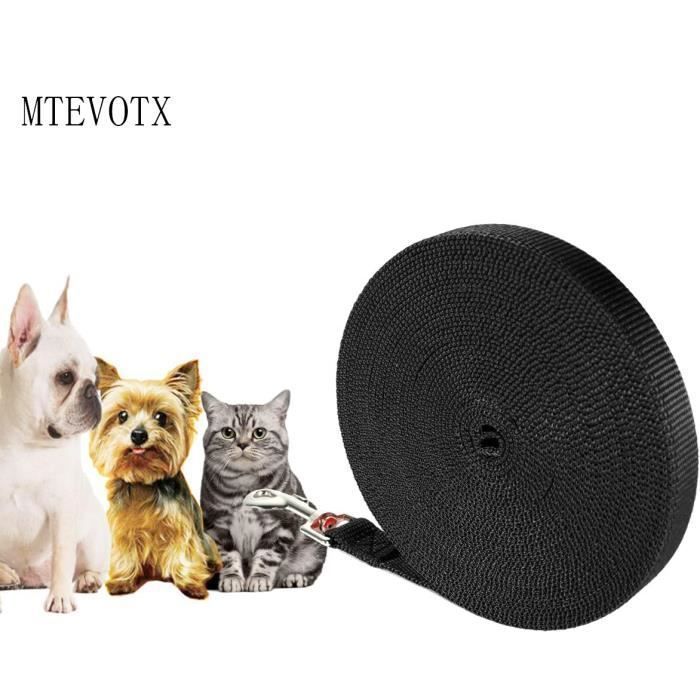 Comparer les prix de Longe pour Chien en Nylon Robuste - MTEVOTX - 15m
