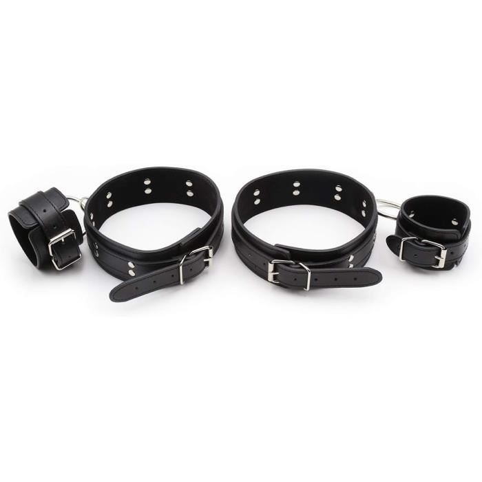 Kit De Jeux Sensuels Pour Couples – Brassards Réglables, Tapis, Accessoires De Plaisir Et Bondage – Cadeau Original Pour Anniversaire Ou Lune De Miel