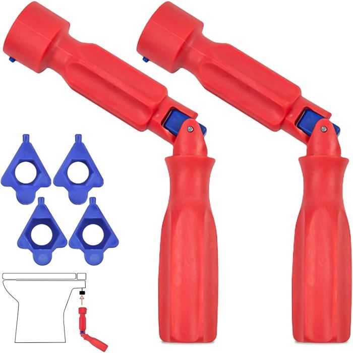 AGRI-CULTURA WC-Nestchen Set – 6 Universelle Sitzpolster (4 Rechteckig, 2 Rund), Made In Italy, Weiß