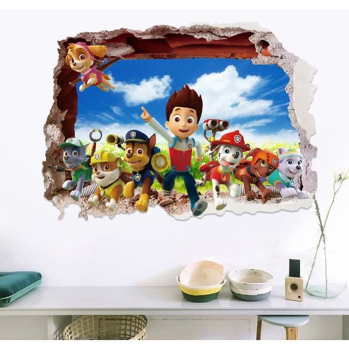 PAT PATROUILLE DIY Autocollant Muraux Pour Enfants ...