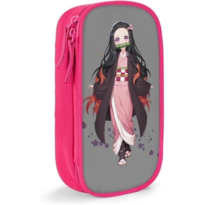Trousse Nezuko Kamado Demon Slayer Rose[5529] Rose - Cdiscount ...