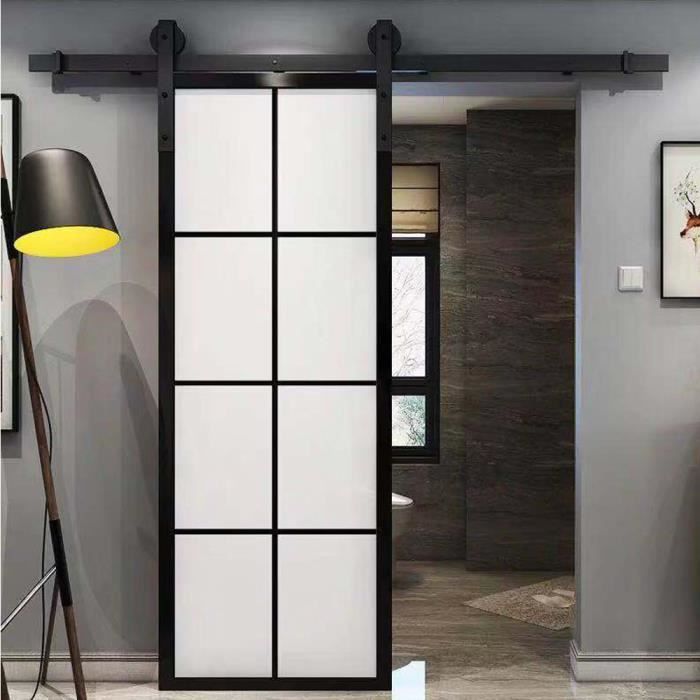 Exbon 2 3m Tringle Rail Porte Coulissante Suspendu Systeme De Voie