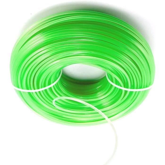 Fil débroussailleuse nylon rond. 1,6 mm X 15 m. coque. blanc Accessoires