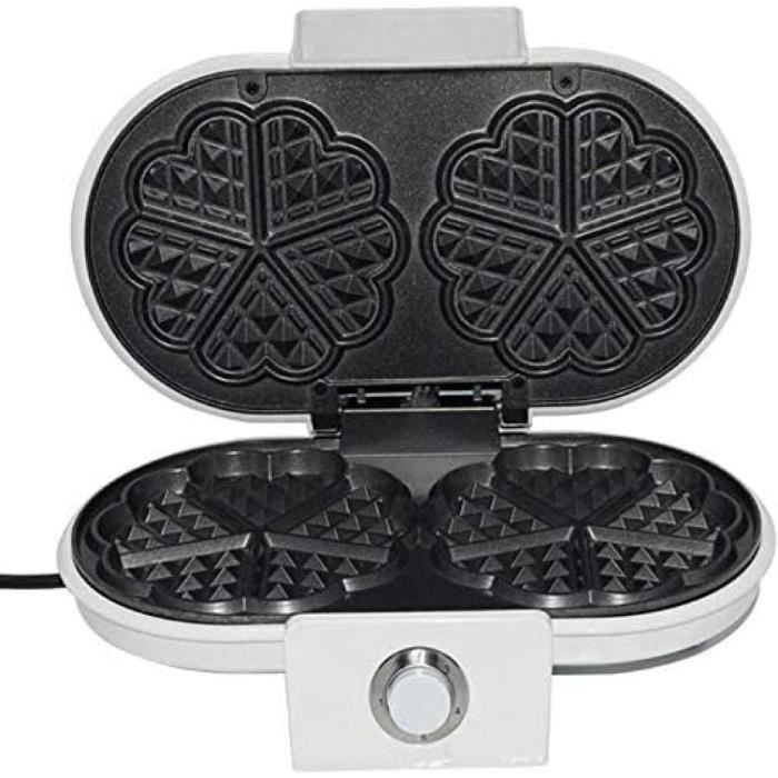 Gaufrier Gaufrier rond avec plaques amovibles à remplissage profond