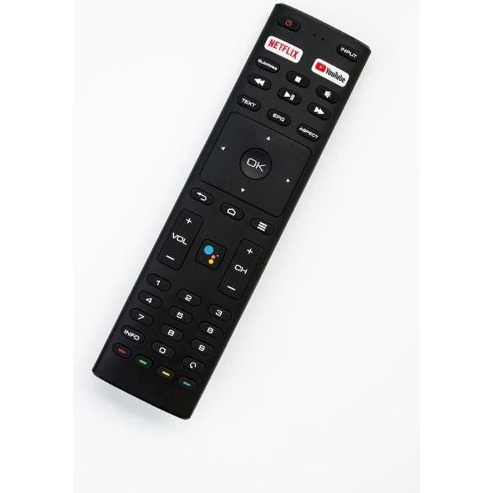 Télécommande Neuve Pour TV Continental Edison CELED50UHD21B7 - Réf. DVB-PM1500212HCAT