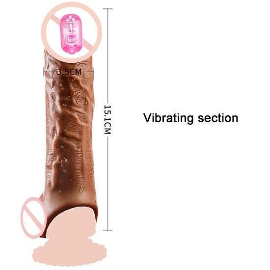 Silicone Penis Agrandissement Preservatifs Penis Extension Manches Pour Adultes Produits Intimes Preservatif Type Electric Achat Vente Appareil Massage Manuel Cdiscount