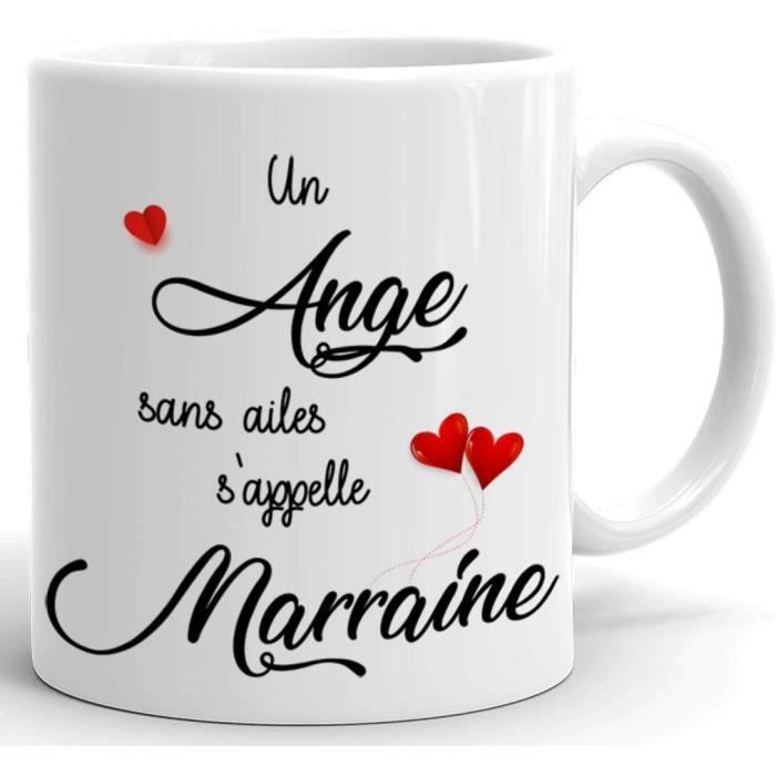 Tasse Mug Cadeau Marraine Un Ange Sans Ailes S Appelle Marraine Idee Cadeau Original Bapteme Anniversaire 650 Cdiscount Puericulture Eveil Bebe
