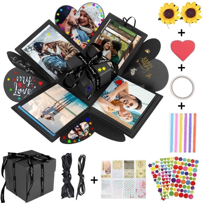 Boite Surprise Creative Pour Scrapbooking Album Photo Mariage Anniversaire Noel Boite Cadeau Pour Maman Femme Meilleur 6 Cdiscount Beaux Arts Et Loisirs Creatifs