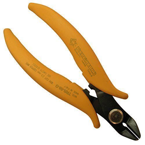 Piergiacomi medium-pince coupante diagonale tête coudée à 21 c et 14 mm de longueur de coupe pour une coupe lisse gu mmi joints de