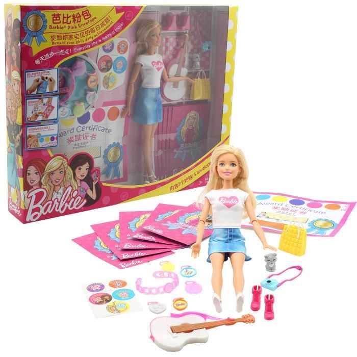 barbie pink envelope
