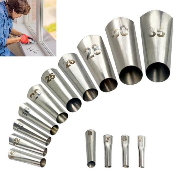 Pistolet à Calfeutrer Pour Mortier à Main Avec Seringue à Mortier Et 2 Buses En