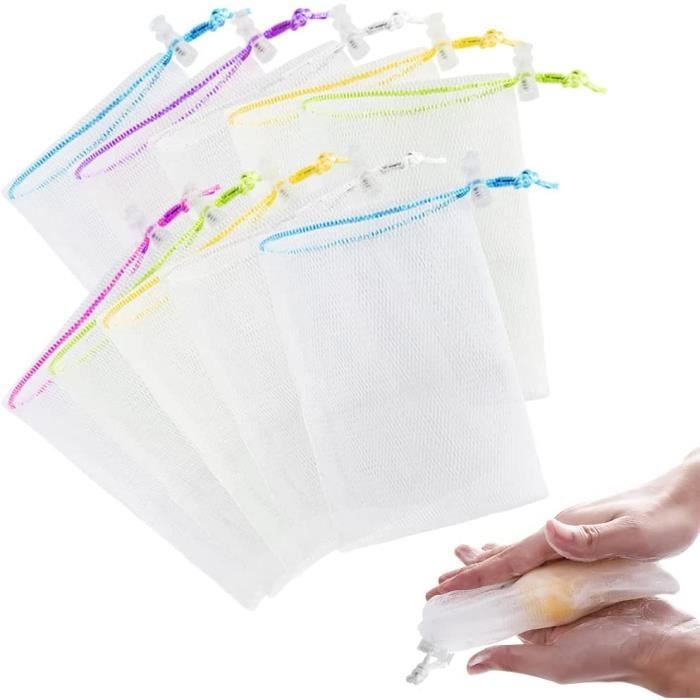 5 Sacs à Bulles Réutilisables Pour Extraction - Nylon, Tailles 25/73/120/160/220, Code Couleur