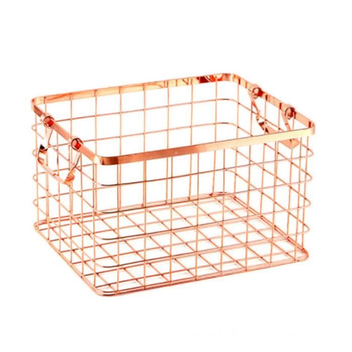 ARMOIRE DE RANGEMENT En Fer Forgé Porte Panier Suspendu Organisateur Support De EUR 10,66