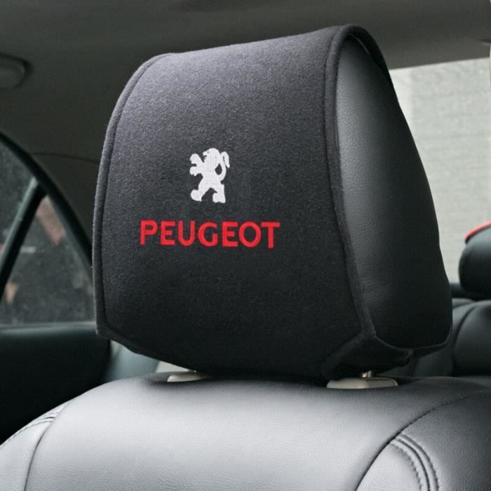 Accessoires Voiture,Cache tête de voiture pour Peugeot 1 pièce