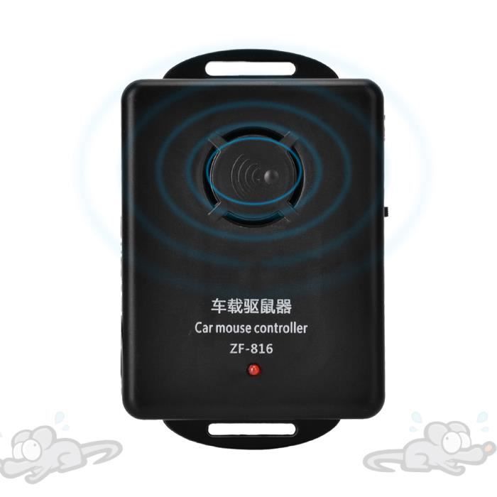 Répulsif Ultrason Anti Rongeur pour Voiture,3 Modes d'alimentation