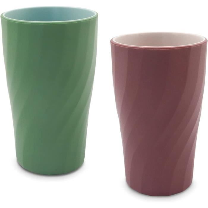 Gobelet De Salle De Bain Réutilisable Et Incassable De 300 Ml En