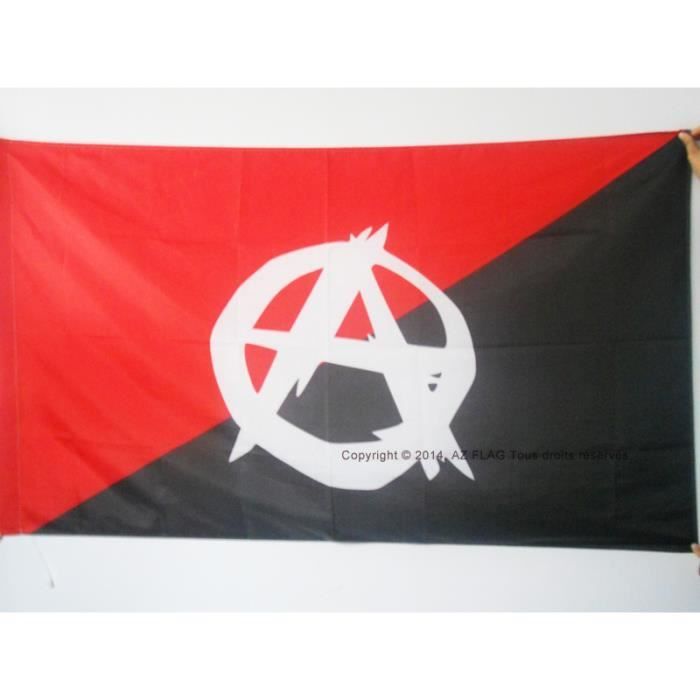 Drapeau Anarcho-syndicalisme 150x90cm Fourreau