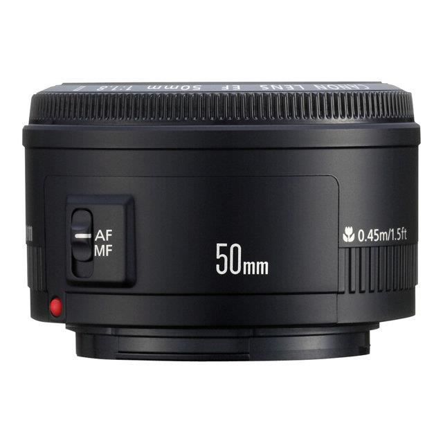 Canon EF Objectif 50 mm f1.8 II - vue 2