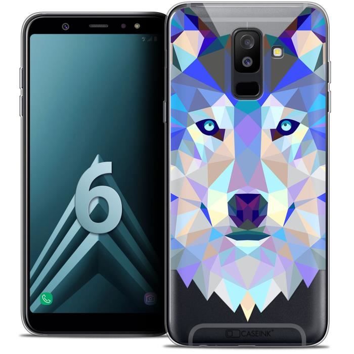 Coque Galaxy S6 Souple - Motif Girafe - Anti-Choc - Neuf Sous Blister