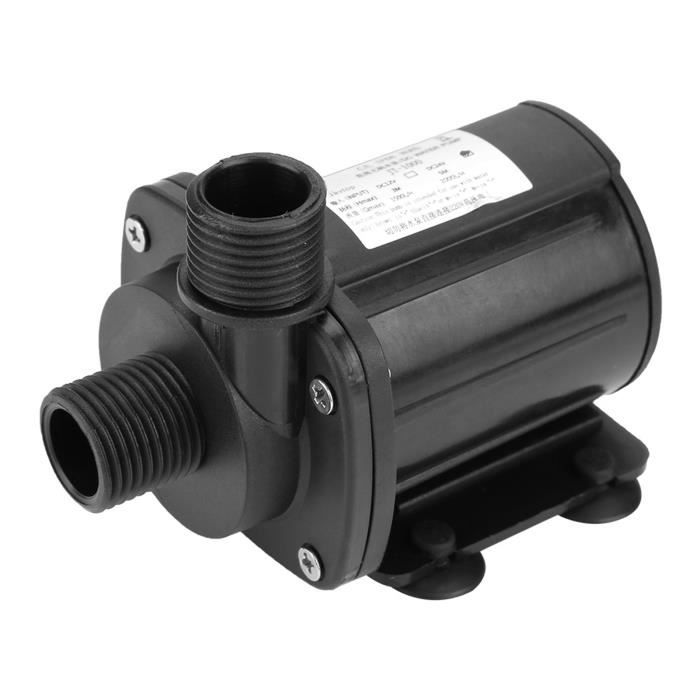 Pompa Di Sentina Pompe à Eau Submersible 24V JT-1000B-24 - 2000L/H, Moteur Sans Balais, Pour Aquarium, Fontaine Pompe Aquarium 2000L/h