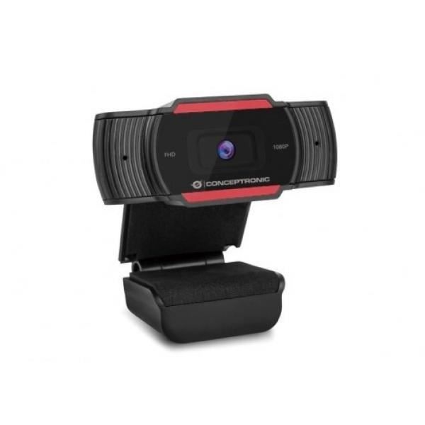Webcam Conceptronic AMDIS04R – Full HD 1080p, USB 2.0, 30 ips - vue 4