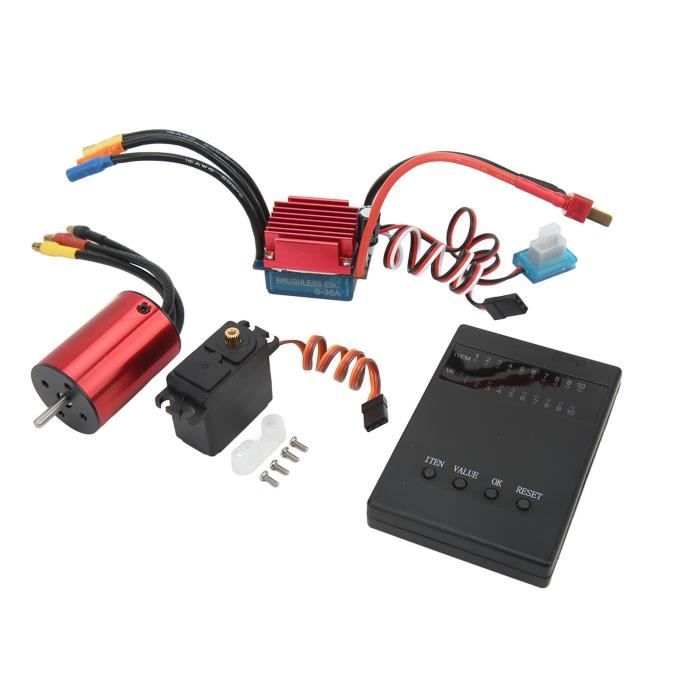 GOTOTOP Moteur supersonique sans balais ESC 3650-5600KV Moteur sans GOTOTOP Moteur supersonique sans balais ESC 3650-5600KV Moteur sans