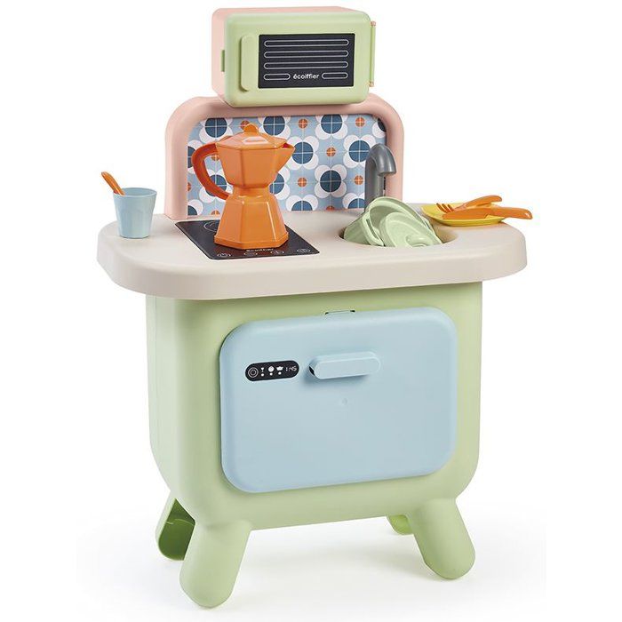 ECOIFFIER Vert Azur 1659 - Cuisine Sauge - 18 mois - Ses Premiers Pas En Cuisine