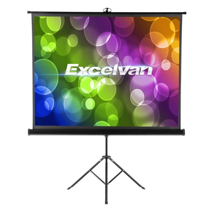Écran de projection Excelvan 100 Pouces Diagonale Rapport d'aspect 4 3
