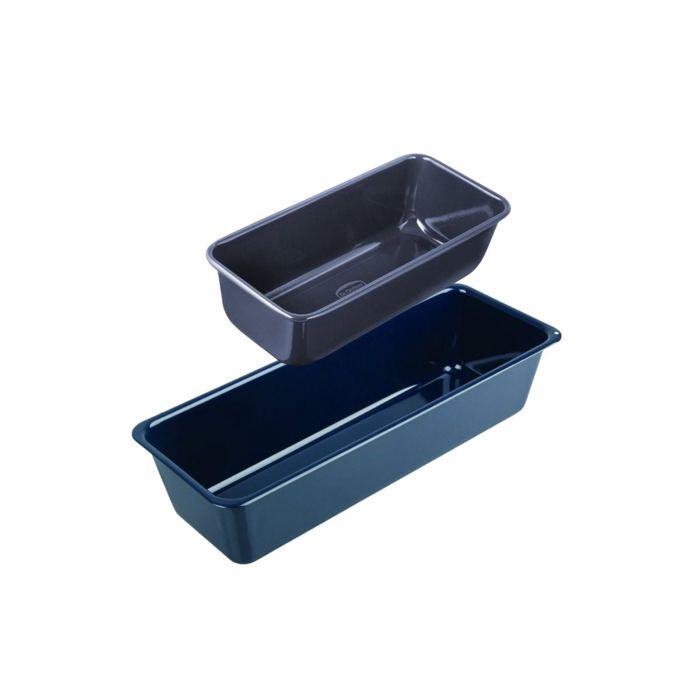 Dr. Oetker Ensemble de 2 moules à cake de 25 cm et 35 cm Back Liebe