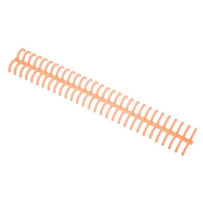 Peigne De Reliure Personnalisable - 30 Anneaux - Lot De 10 Pièces - Pour Papier A4, B5, A5 - Couleur Rose
